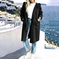 thumbnail image 4 of Chiccall Women Plus Size Zip Up Hoodies Long Sleeve Tunic Sweatshirt Long Fleece Hooded Jacket with Pockets, 4 of 7