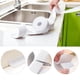 thumbnail image 3 of Tira de sellado impermeable para baño, pared, lavabo y cocina, color blanco, borde adhesivo de 38 mm x 3,2 m, 3 of 5