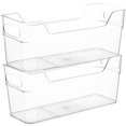 thumbnail image 3 of Lexi Home Eco-conscious Clear Acrylic Fridge Organizer - 6 Pack, 3 of 6