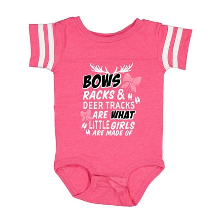

Inktastic Hunting Season Bows Racks & Deer Gift Baby Girl Bodysuit