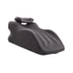 thumbnail image 2 of Almohada boca abajo con soporte para el cuello, almohada de espuma viscoelástica, almohada para las piernas, base antideslizante, almohada en cuña, Gris oscuro, 2 of 8