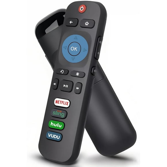 Remote, RC280 Compatible with TCL Roku/ONN Roku/Hisense Roku/Philips Roku Series Smart TV Remote (Not for Roku Stick and Box)