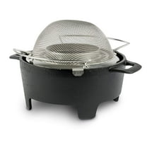 Sterno 70277 Smores Maker Jr Table Top Smores Fire Pit, Portable, Cordless, Food-Safe, Great for Outdoors or Indoors - Jr Size, Black