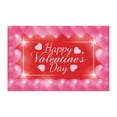 thumbnail image 2 of Party Decor Clearance! Valentine's Day Banner Happy Valentine's Day Background Cloth Banner Valentine's Day Party Flag Decoration Articles 90*150Cm/35.4*59In Valentines Day Decorations 1X Banner, 2 of 9