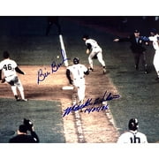 Mookie Wilson/Bill Buckner Dual-Signed 8 x 10 Photograph
