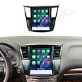 thumbnail image 2 of SNATEEN 12.1 inch Carplay Screen/Radio/Multimedia Player for Infiniti QX60 2014-2020 Models Universal Car Navigation/GPS Upgrade Headunit Android Display 1080P Touch Screen Replace System, 2 of 16