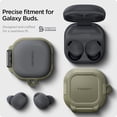 thumbnail image 2 of Funda Spigen Lock Fit para Galaxy Buds, diseño Secure Lock, color caqui, 2 of 7