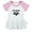 Pink Raglan Dresses, variant on Can't Escape... Funny Dresses For Baby, Newborn Babies Skirts, Infant Princess Dress, 0-24M Kids Graphic Clothes (Pink Raglan Dresses, 0-6 Months)