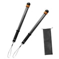thumbnail image 3 of Quzzie 2Pcs Ropeless Battle Ropes Strength Building Portable Multifunctional Exercise Orange Black, 3 of 8