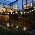 thumbnail image 3 of Guirnaldas de luces solares YONGSHENG de 50 bolas de cristal LED 8 metros, 3 of 5