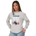 thumbnail image 4 of Texas Grit Stencil Aesthetic TX Rodeo Long Sleeve TShirt Men Women Brisco Brands S, 4 of 6