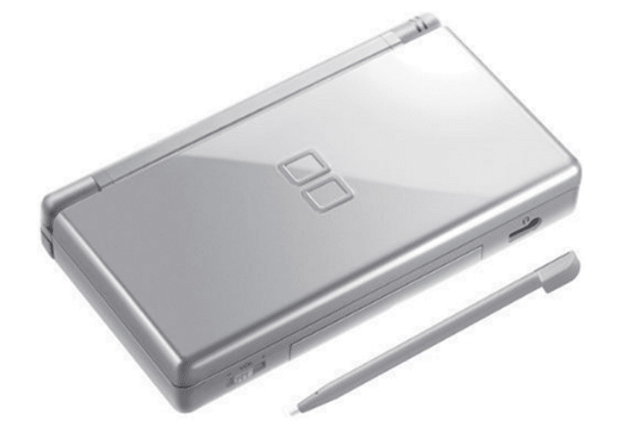 Authentic Nintendo DS Lite Metallic Silver Gray with Stylus and Charger - 100% OEM - image 2 of 3