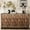 Natural Wood+Brown, variant on 3-Door Storage Unit | Fits Well in Shabby Chic Homes | Natural Wood Wash Appearance | Adjustable Shelves to Organize Items