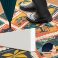 thumbnail image 2 of Yayeee Doormat for Inside 20"x32" Absorbent Low-Profile Washable Non-Slip Rubber Backed Entryway Rug, Jungle Stamp, 2 of 8