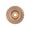 I001- Style A, variant on 4 Inch Wood Shaping Disc, Angle Grinder Attachment, Sanding Disc for Wood Shaping, Wood Carving Disc, Evenly Spaced Pointed Grit Teeth for Controlled Wood Stock Removal, Suited