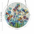 thumbnail image 2 of Acrylic Jigsaw Puzzle Suncatcher-Galactic Colorful Birds, Stained Glass Window Hanging, Home Decor Creative Mom Gifts, Birthday Gifts for Women,Wife, Sisters, Aunt, Besties 7.4in, 2 of 4