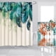 thumbnail image 1 of Cortina de Ducha de Navidad 90x180cm - Tela de poliéster con impresión digital y rellenos metálicos, decoración de baño de secado rápido para hogares navideños y modernos, 1 of 4