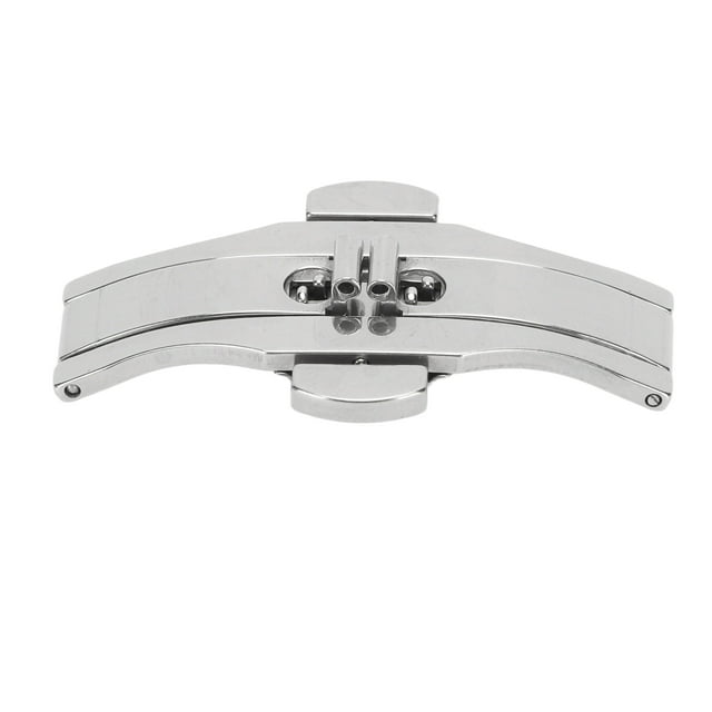 Hebilla De Reloj, Cierre De Reloj Universal, Botón Doble Plegable Para Correa De Reloj De Acero