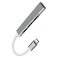 thumbnail image 1 of Convertidor HUB con 1 puerto USB3.0 y 3 USB2.0 para Windows Linux (Tipo-c), 1 of 3