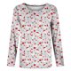 thumbnail image 4 of Camiseta de manga larga con cuello redondo y estampado navideño a la moda de verano para mujer Fridja bvmnju3388, 4 of 5