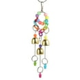 thumbnail image 2 of Bird Swing Bells Toy, Bite Resistant Bird Bells Toy Relieve Anxiety Attractive Colorful  For Parrots, 2 of 8