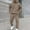 Khaki, variant on Mens Tracksuit - 2 Piece Sweatsuit for Men Hoodies And Sweatpants Sets 2025 2026 Casual Jogging Gym Sweat Suits Track Suit for Jogging or Warm Up