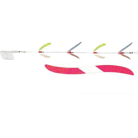 Mack s Lure Flash Lite Trolls 4-Blade fishing lure Pink/Red