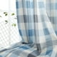 thumbnail image 4 of Cortina semitransparente Cortina de gasa de ventana transpirable Divisor de habitación para balcón de dormitorio, 140x260cm, Azul, 1 pieza Methold LF0161-03B, 4 of 7