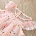 thumbnail image 6 of Bullpiano Baby Girls Dresses Kids Outfit Wedding Flower Dress Summer Toddler Baby Girls Summer Dress Baby Flower Girl Dress Holiday Dress, 6 of 9