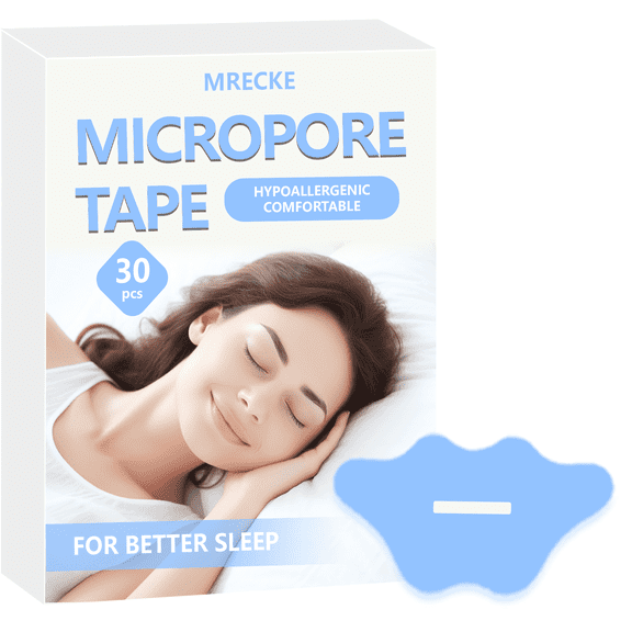 Micropore Tape (30 Pack) - Pain Free Removal, Hypoallergenic, Latex Free & Gentle On Skin - Skin Friendly Adhesive Cotton Tape
