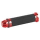 thumbnail image 4 of Empuñaduras de manillar de goma de aluminio CNC para motocicleta para manillar de 7/8 "bicicleta rojo, 4 of 5
