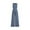 Blue, variant on YTDSCS Womens Summer Jumpsuits Sleeveless Casual Wide Legs Rompers Slim Onesies Ladies Solid Color Bodysuit S-2XL