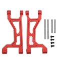 thumbnail image 1 of RC Front Rear Upper Swing Arms Aluminum Alloy RC Swing Arm for Traxxas MAXX 2.0 1/10 RC Car Red, 1 of 6