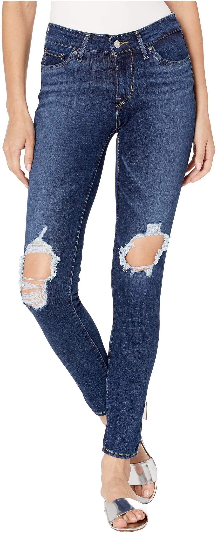 Levi's Women's 711 Skinny Jeans, Azure 