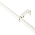 thumbnail image 4 of eTeckram 5/8" Single Curtain Rod with Royale Finials,Weathered White,28‘’-48‘’, 4 of 6