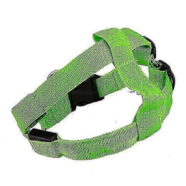 Dog Head Halter With Safety Strap, Dog Head Collar With Reflective Strap, No-pull Dog Collar Adjustable Dog Harness Training 26s