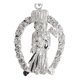 thumbnail image 3 of JOYARIS Dije Corona Santa Muerte Con Zirconias En Plata 925 + Cadena DM-0000530, 3 of 4