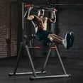 thumbnail image 4 of Wesfital Foldable Pull Up Bar Station, Adjustable Multifunction Power Tower Dip Bar Home Gym Strength Training Workout Equipment 700 LBS, 4 of 7