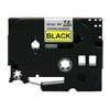 Brother TZS641 - Black on yellow - Roll (0.7 in x 26.2 ft) laminated tape - for P-Touch PT-18, 1830, 1880, 2030, 2100, 2110, 2430, 2700, 2710, 2730, 3600, 9700, 9800