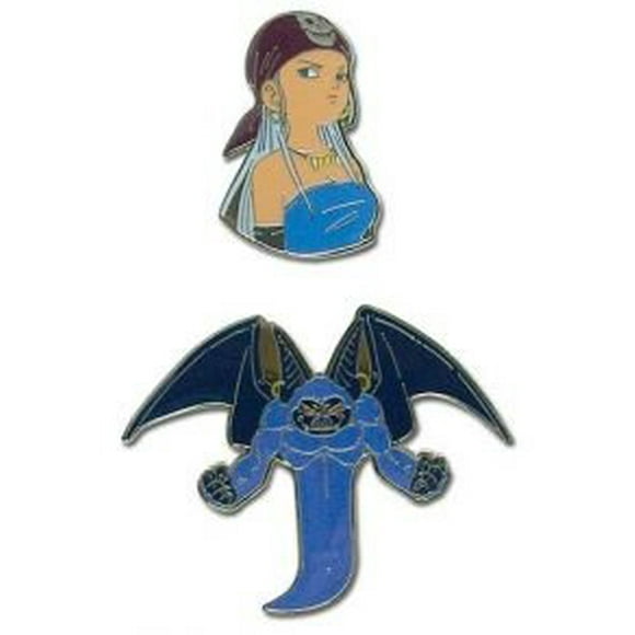 Pin Set - Blue Dragon - New Zora & Killer Bat (Set of 2)  Anime Licensed ge7461