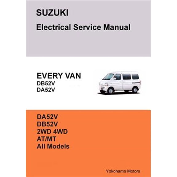 Pre-Owned SUZUKI EVERY VAN Electrical Service Manual DB52V DA52V (Paperback)