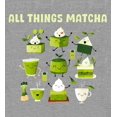 thumbnail image 2 of Matcha Treats All Things Matcha Adult Heather Gray Long Sleeve Hoodie-XXL, 2 of 3