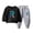 Black, variant on Little Boys Clothes Winter Toddler Baby Boy Clothes Crewneck Sweatshirt Long Sleeve Letter Print Shirt with Pants Cute Fall Winter Outfits Pink Size,3-4 Years