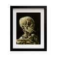 thumbnail image 4 of Head of a Skeleton Burning Cigarette Smoking Skull Vincent Van Gogh, 4 of 5