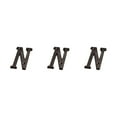 thumbnail image 3 of Ruiboury Metal Letters House Numbers Not Easy To Fade Easy To Install Metal House Number Plaque Iron Decoration Doorplate B17--N 3Set, 3 of 6