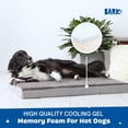 thumbnail image 3 of Orthopedic Dog Bed with Memory Foam, Premium Comfort for Dogs and Puppies, Dog Bed for Joint Relief and Restful Sleep, Durable and Easy to Clean - Espresso, Large, 3 of 5