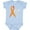 AE-Light Blue, variant on Inktastic Faith over Fear Leukemia Awareness with Orange Ribbon Boys or Girls Baby Bodysuit