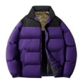 thumbnail image 2 of JHLZHS Snow Jacket for Men Winter Men's Jacket Trendy Thick Coat Men's Jacket Men's Coat Work Jacket 233, 2 of 4