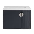 thumbnail image 3 of Trilenars Wall Mounted Floating Bathroom Vanity,24 Inch Small Space Modern Bathroom Furniture Vanity, Suitable for Small Bathrooms, with Sink and Soft Close Door, 3 of 9