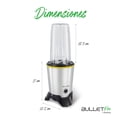 thumbnail image 3 of Licuadora Procesador de Alimentos Potente Nevashel BulletPRO Modelo AD-07 Set 8 Piezas, 3 of 6